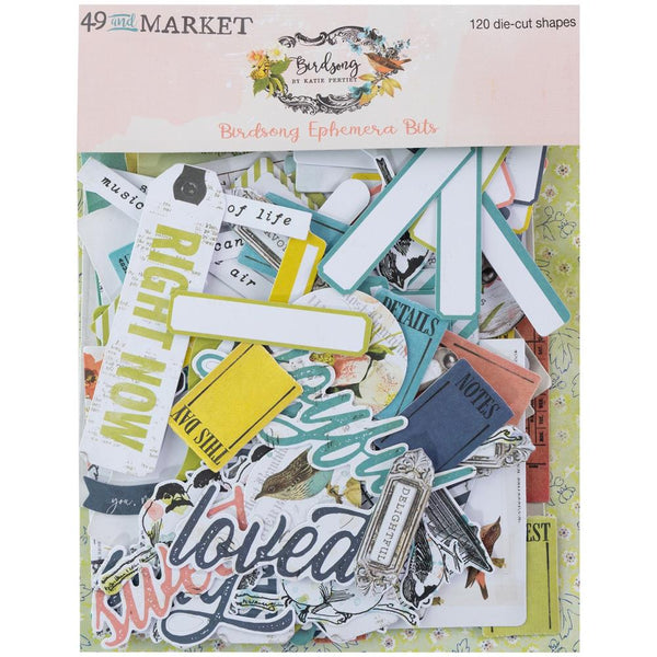 49 & Market - Birdsong - Ephemera Bits pack