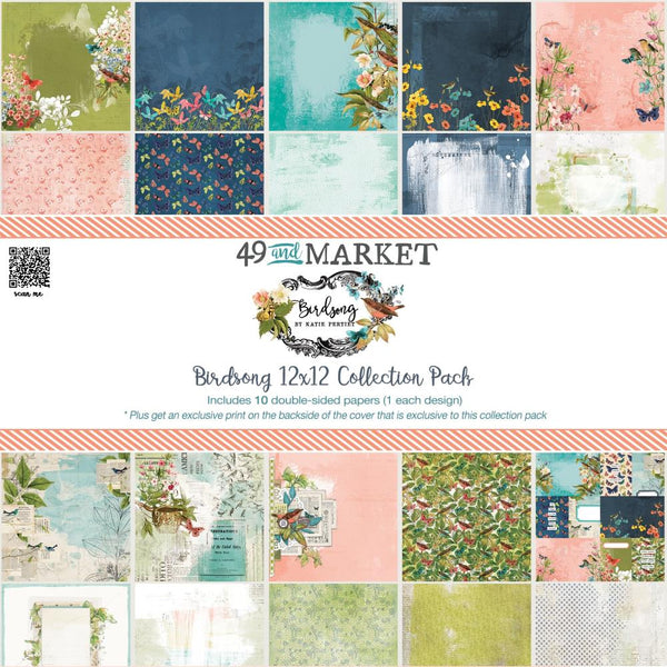 49 & Market - Birdsong - 12 x 12 Collection Pack