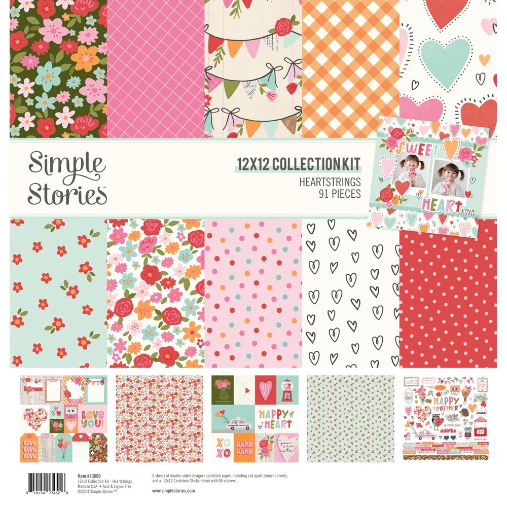 Simple Stories - Heartstrings - 12 x 12 Collection Kit