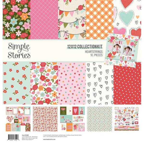 Simple Stories - Heartstrings - 12 x 12 Collection Kit