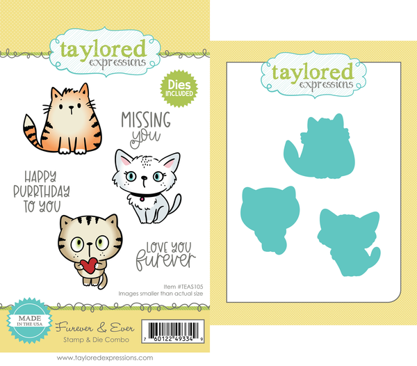 Taylored Expressions - Stamp & Die Combo - Furever & Ever