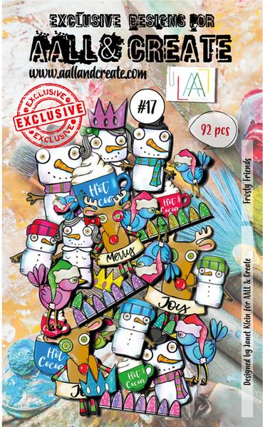 AALL & Create - Frosty Friends - Ephemera Pack 17