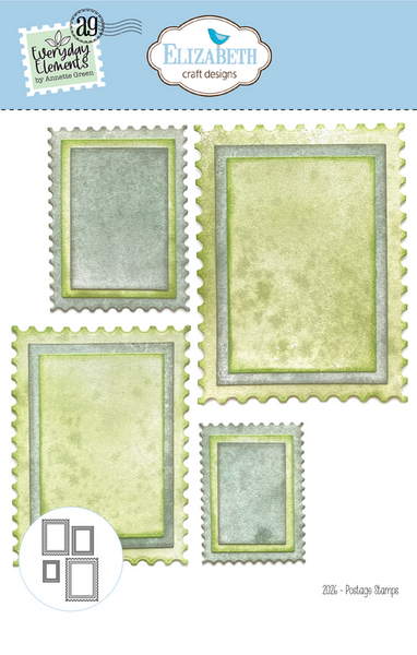 Elizabeth Craft Designs - Everyday Elements - Postage Stamps die set