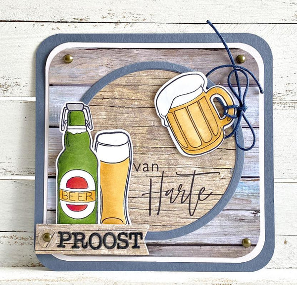 Marianne Design - Stamp and Die set - Hetty's Beer