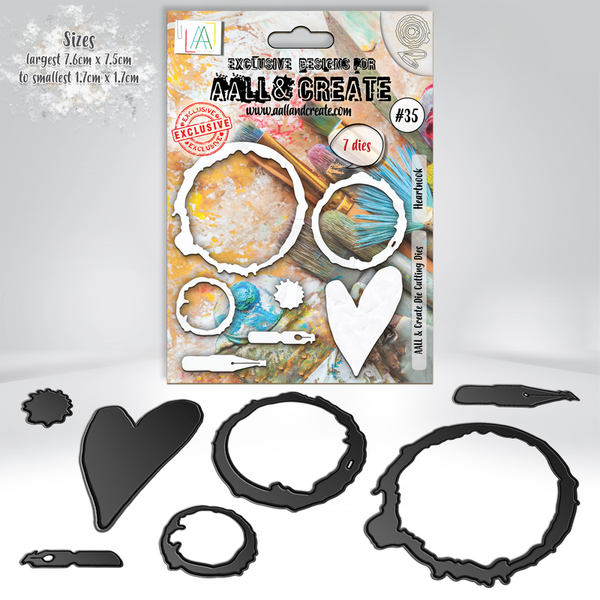 AALL & Create - Heartnook - Die Set 35