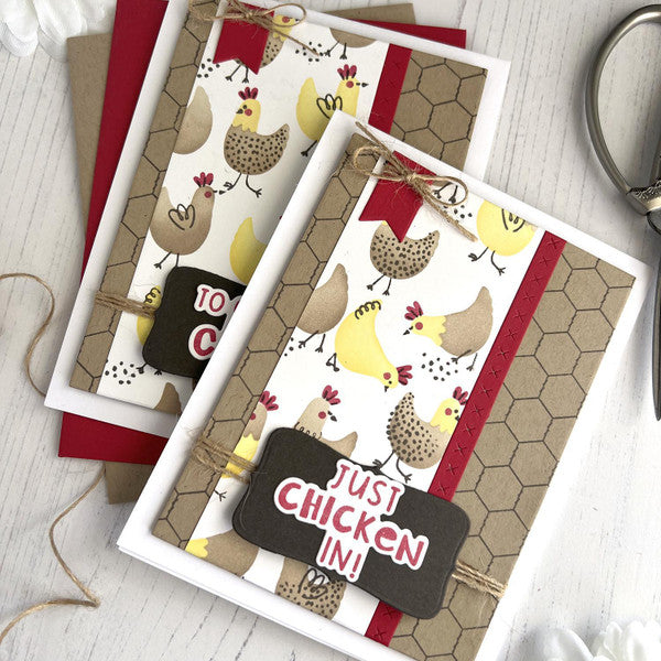 Taylored Expressions - Just Chicken In Coordinating Die Set