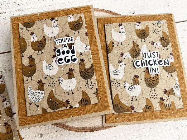 Taylored Expressions - Just Chicken In Coordinating Die Set
