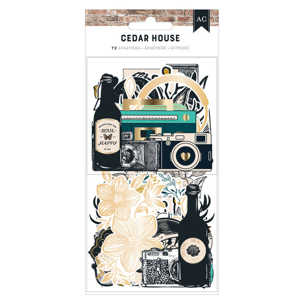 American Crafts - Cedar House - Ephemera Pack