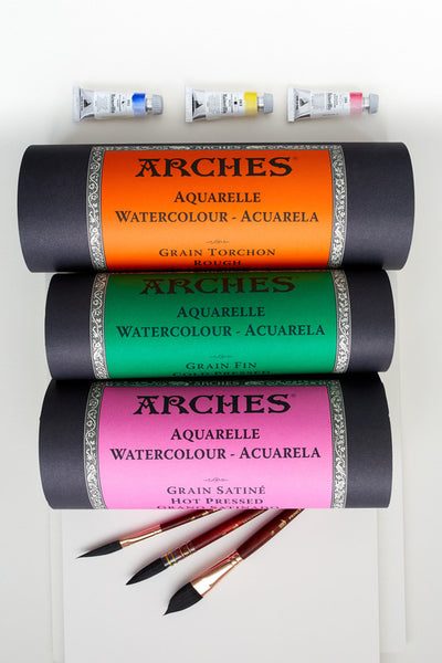 Arches - Aquarelle Watercolour Paper Pad - Cold Pressed 140lb