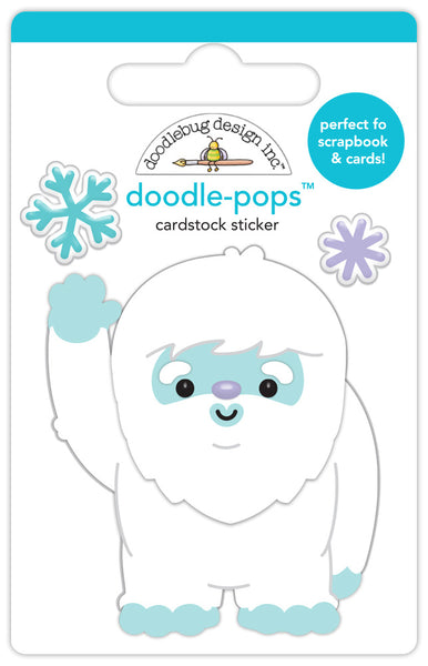 Doodlebug Design - Doodle-Pops - Hello Winter Cardstock Sticker