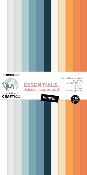 Studio Light - Creative Craft Lab - Essentials Paper Pad - Winter