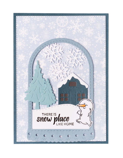 Studio Light - Creative Craft Lab -  Frosty Hello stamp set