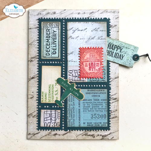 Elizabeth Craft Designs - Correspondence From The Past 2 stamp set