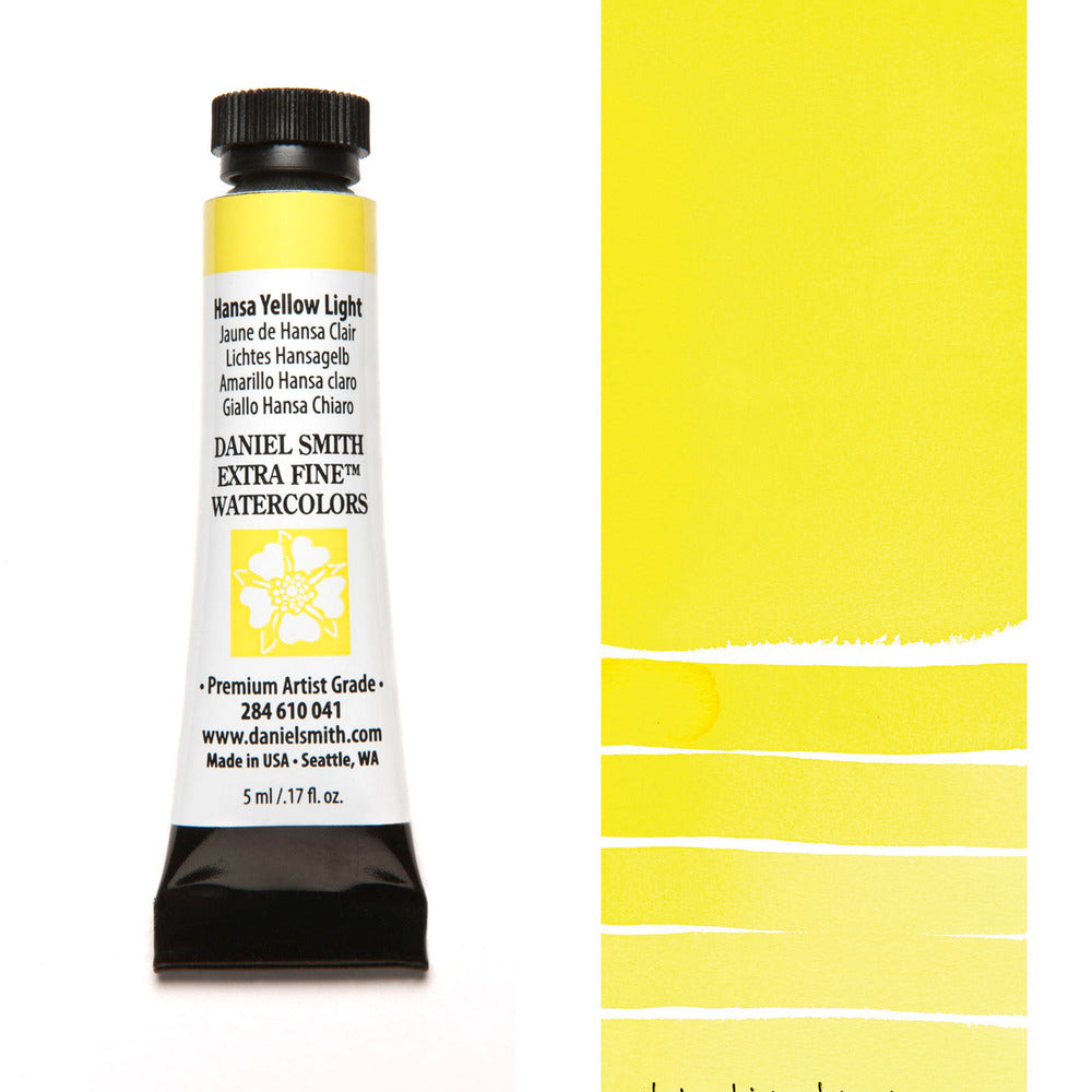 Daniel Smith - Extra Fine Watercolor Tube - 5ml Hansa Yellow Light