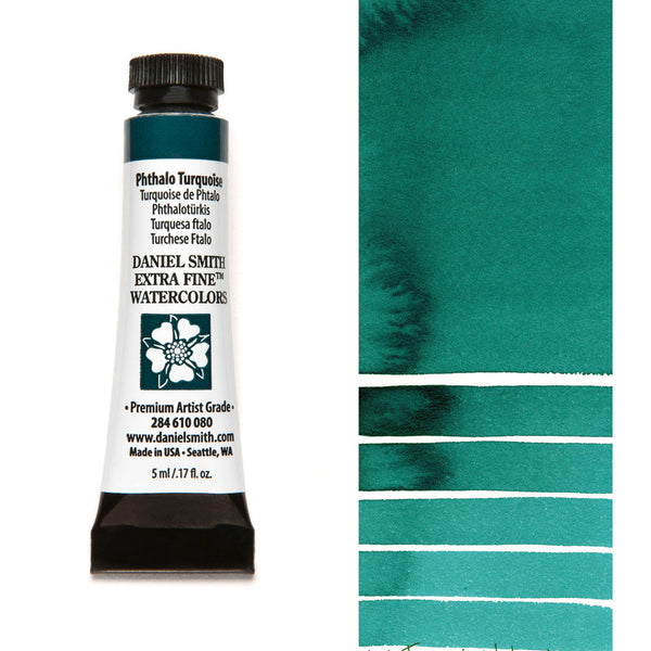 Daniel Smith - Extra Fine Watercolor Tube - 5ml Phthalo Turquoise