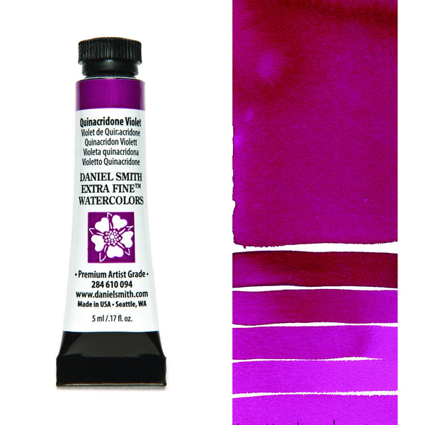 Daniel Smith - Extra Fine Watercolor Tube - 5ml Quinacridone Violet