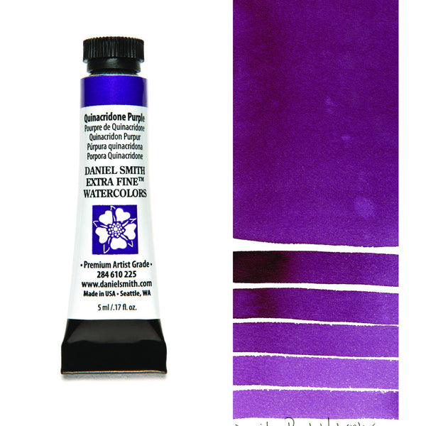 Daniel Smith - Extra Fine Watercolor Tube - 5ml - Quinacridone Purple