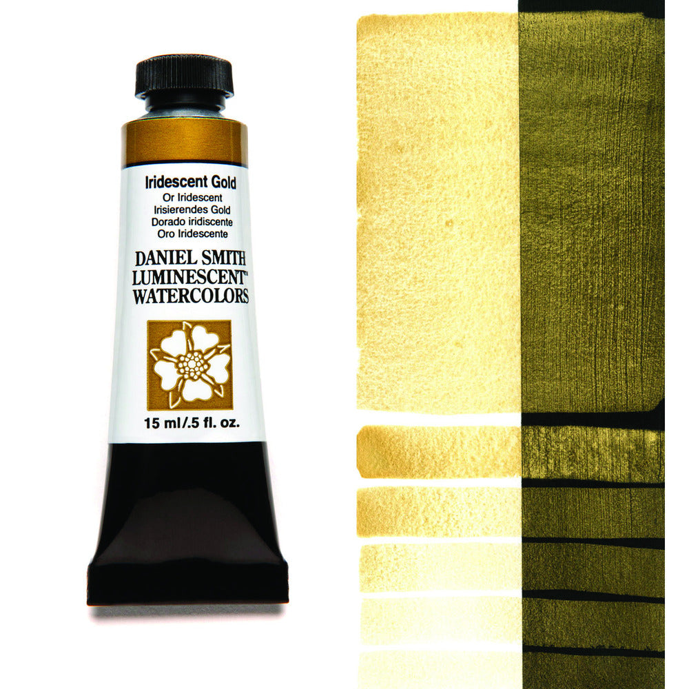 Daniel Smith - Luminescent Watercolor Tube - 15ml Iridescent Gold