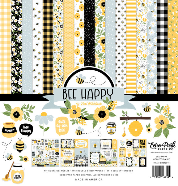 Echo Park - Bee Happy - 12 x 12 Collection Kit