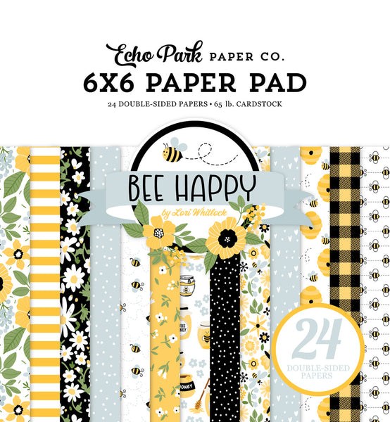 Echo Park - Bee Happy - 6 x 6 Paper Pad