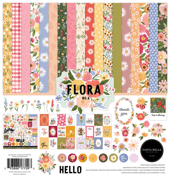 Carta Bella - Flora No. 6 - 12 x 12 Collection Kit