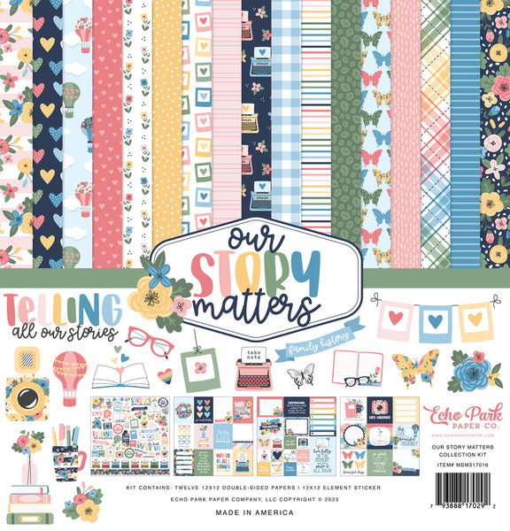 Echo Park - Our Story Matters - 12 x 12 Collection Kit