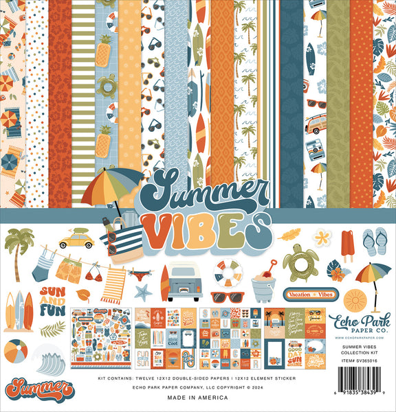 Echo Park - Summer Vibes - 12 x 12 Collection Kit