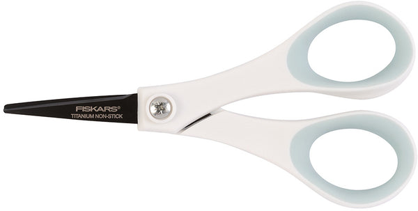Fiskars - Non-Stick Titanium Softgrip Scissors 5"