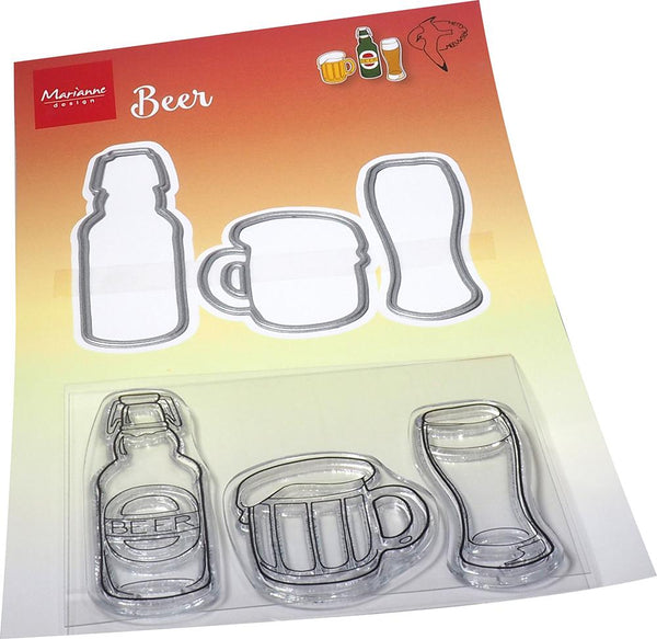 Marianne Design - Stamp and Die set - Hetty's Beer