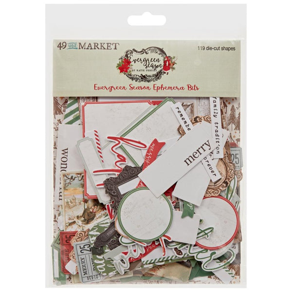 49 & Market - Evergreen Season - Ephemera Bits pack