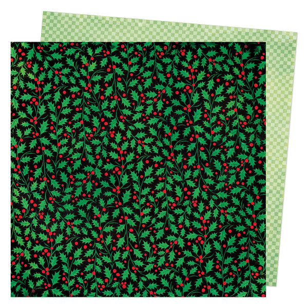 Vicki Boutin - Peppermint Kisses - Holly Jolly Pattern Paper