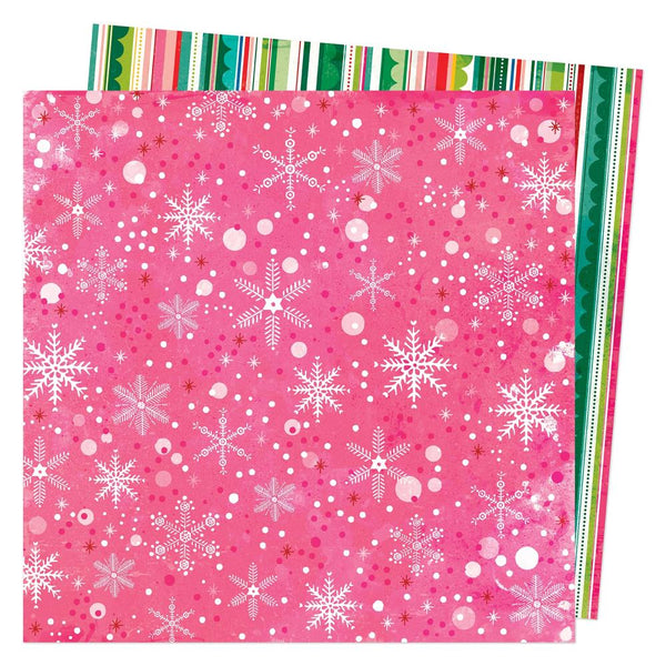 Vicki Boutin - Peppermint Kisses - Sweet Holiday Wishes Pattern Paper