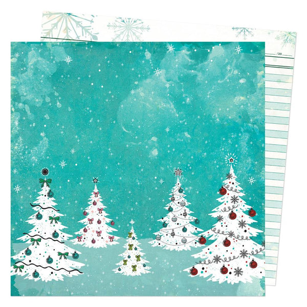 Vicki Boutin - Peppermint Kisses - Winter Magic Pattern Paper