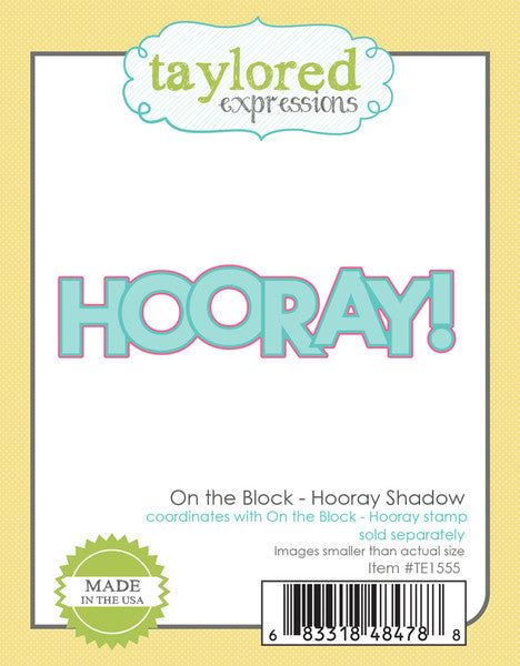 Taylored Expressions - On the Block - Hooray Shadow Word Die