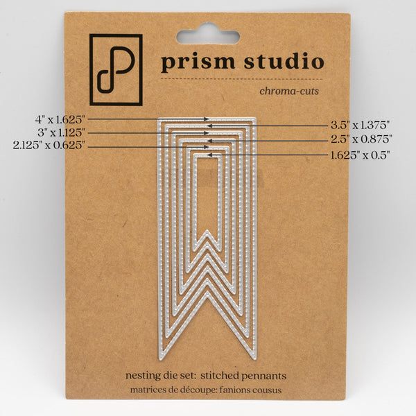 Prism Studio - Nesting Dies - Stitched Pennants