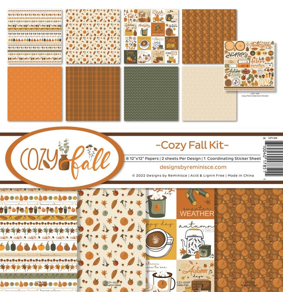 Reminisce - Cozy Fall - 12 x 12 Collection Kit