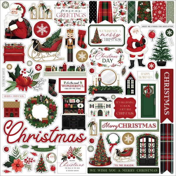 Carta Bella - A Wonderful Christmas - 12 x 12 Collection Kit