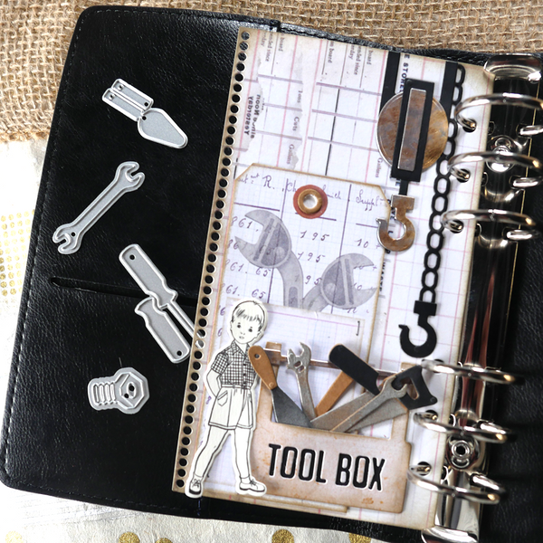 Elizabeth Craft Designs - Sidekick Essentials - 27 Tool Box die set