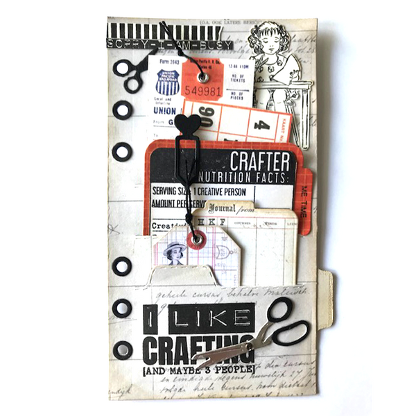 Elizabeth Craft Designs - Sidekick Essentials - 28 File Folder Page die set