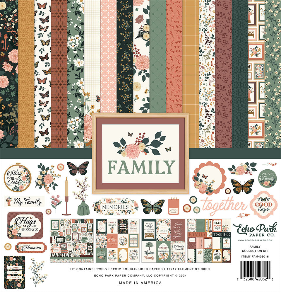 Echo Park - Family - 12 x 12 Collection Kit