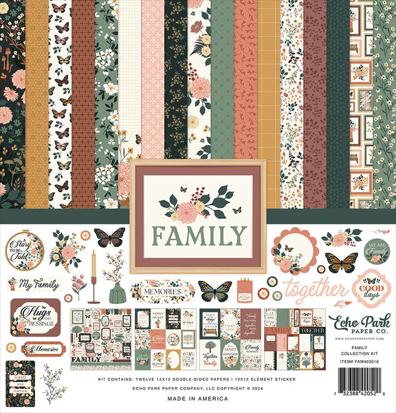 Echo Park - Family - 12 x 12 Collection Kit