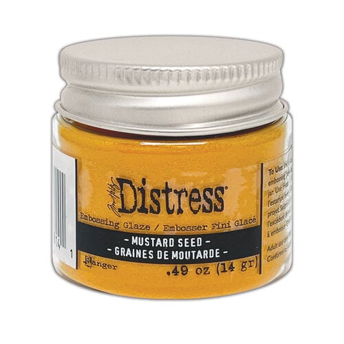 Ranger - Tim Holtz - Distress Embossing Glaze - Mustard Seed