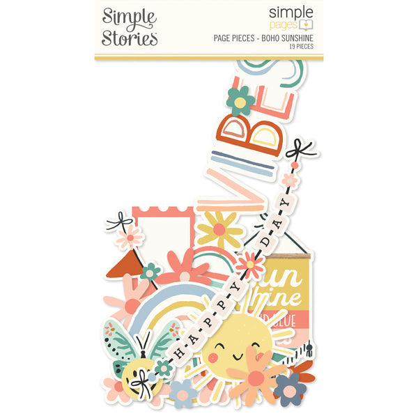 Simple Stories - Simple Pages - Boho Sunshine Page Pieces