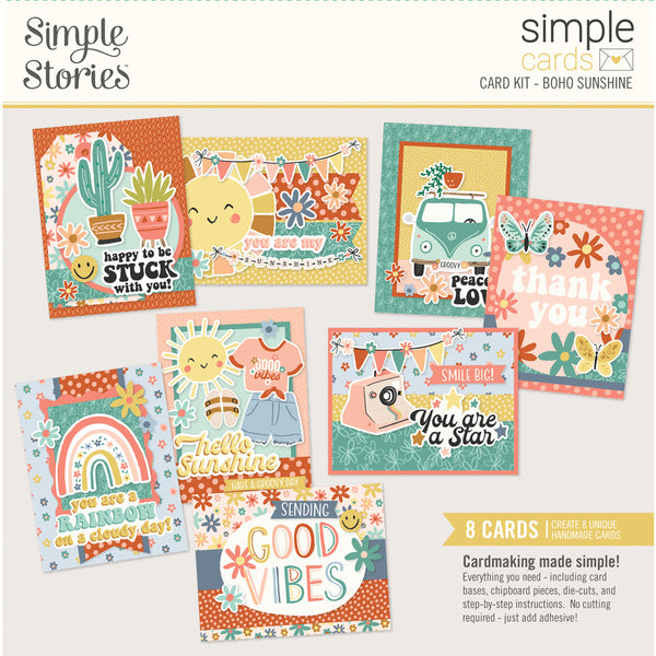 Simple Stories - Simple Cards - Card Kit - Boho Sunshine