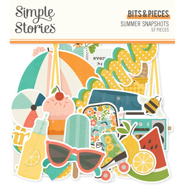 Simple Stories - Summer Snapshots - Bits & Pieces