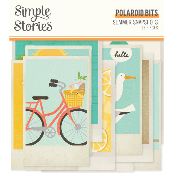 Simple Stories - Summer Snapshots - Polaroid Bits & Pieces