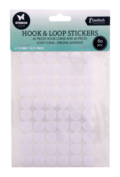 Studio Light - Essential Tools - Round Hook & Loop Stickers