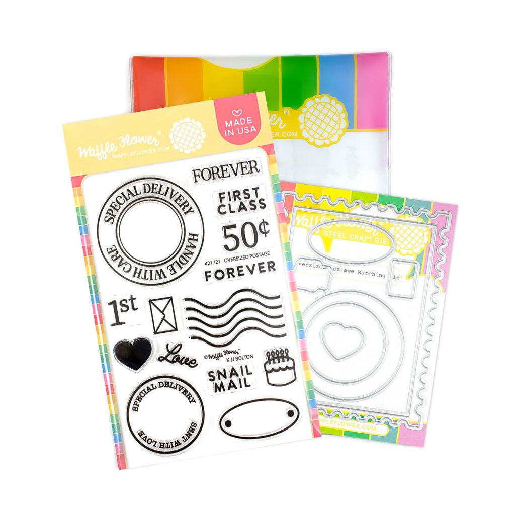 Waffle Flower - Oversized Postage - Combo set