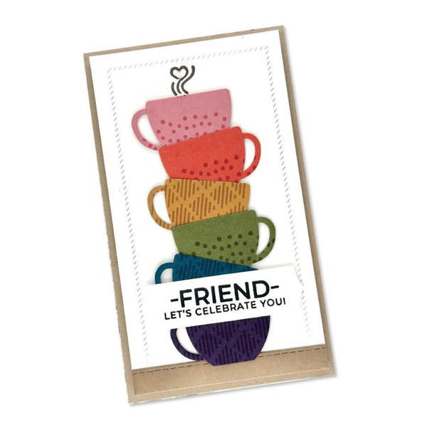 Taylored Expressions - Stamp & Die Combo - Tea for Two