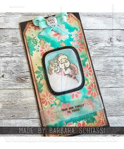 Stampers Anonymous - Tim Holtz -  Darling Christmas cling stamp